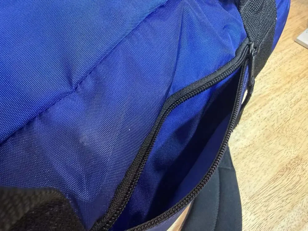 L.L. Bean Rolling Adventure Duffle Bag in Blue
